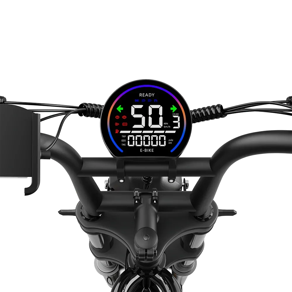 CORALIS Deepower S20 1500W motor & 25Ah battery provide powerful output and long mileage