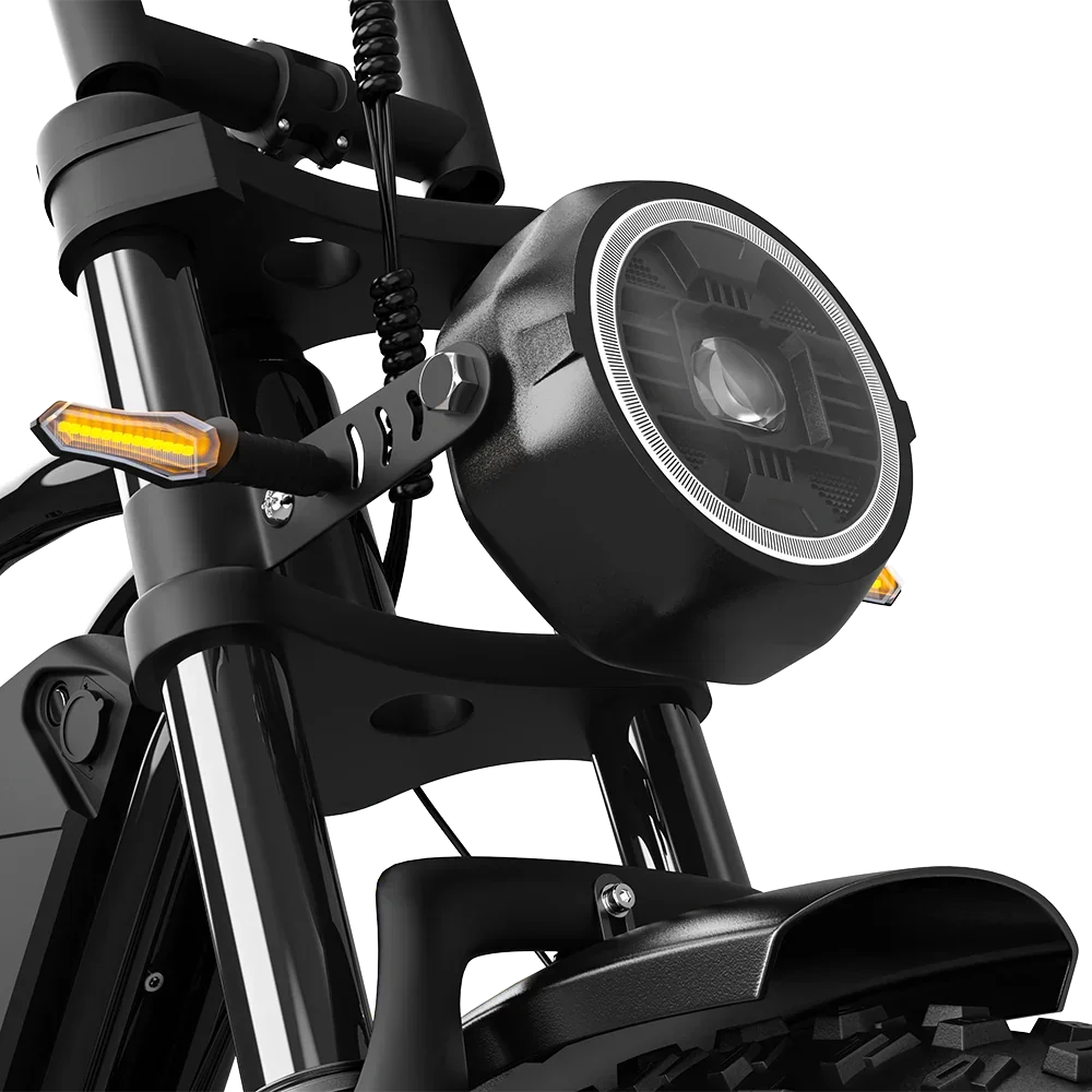 CORALIS Deepower S20 1500W motor & 25Ah battery provide powerful output and long mileage