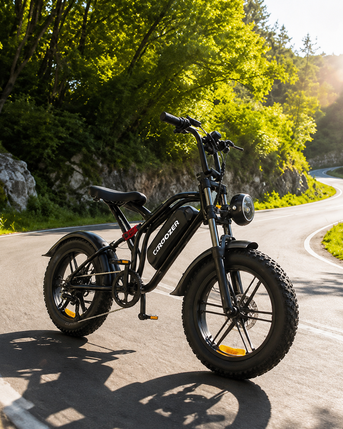 CORALIS Deepower S20 1500W motor & 25Ah battery provide powerful output and long mileage
