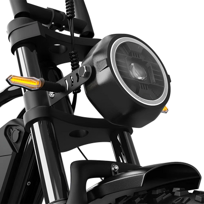 CORALIS Deepower S20 1500W motor & 25Ah battery provide powerful output and long mileage