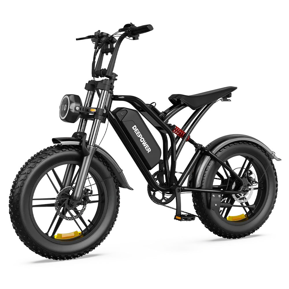 CORALIS Deepower S20 1500W motor & 25Ah battery provide powerful output and long mileage