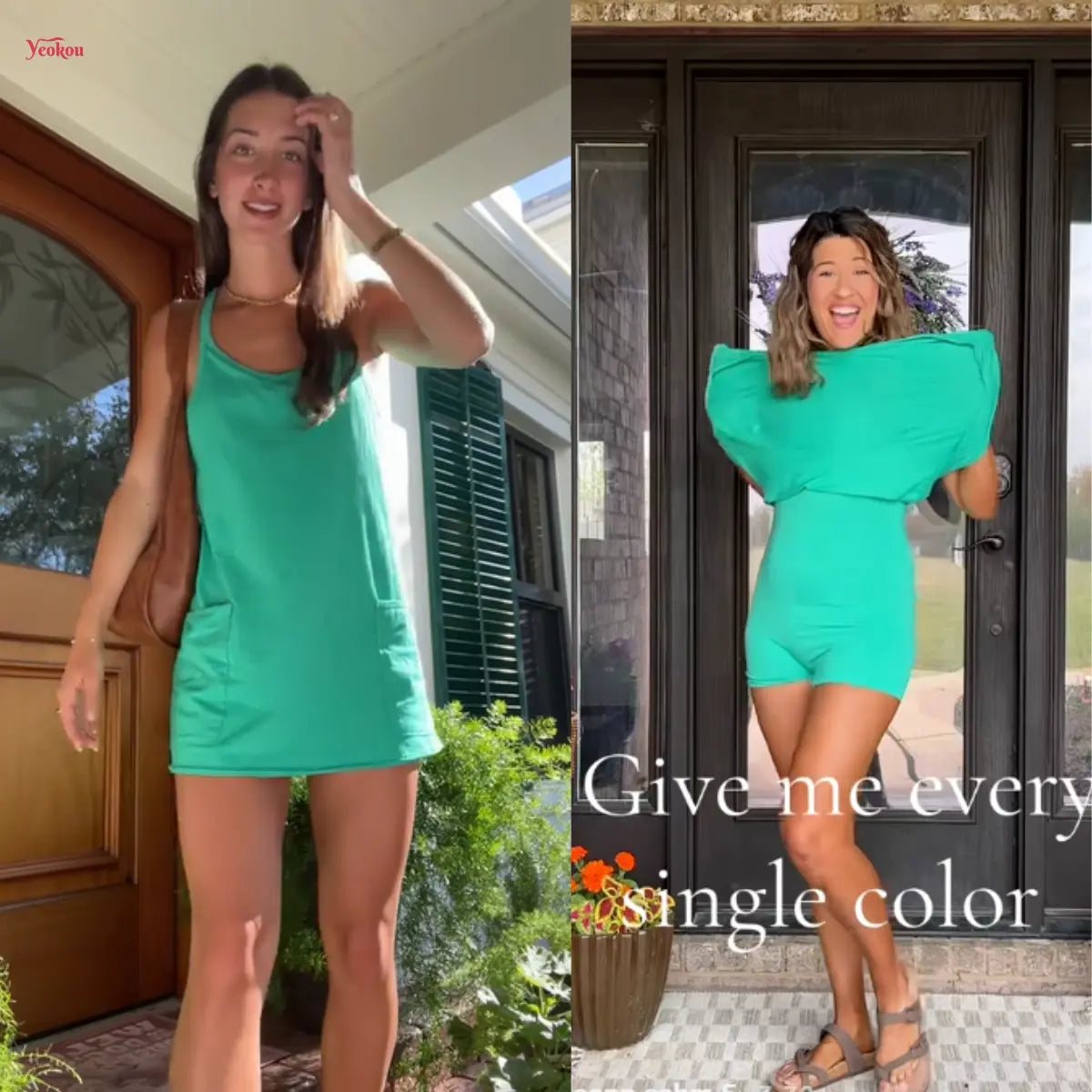Women Summer Sleeveless Mini Dress With Pockets Casual Loose Tank Short Dress For Beach Daily Vacation